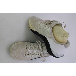 Nike Metcon 5 White Black AQ1189 190 Size US MENS 8 USED CLEAN TRAINING GYM